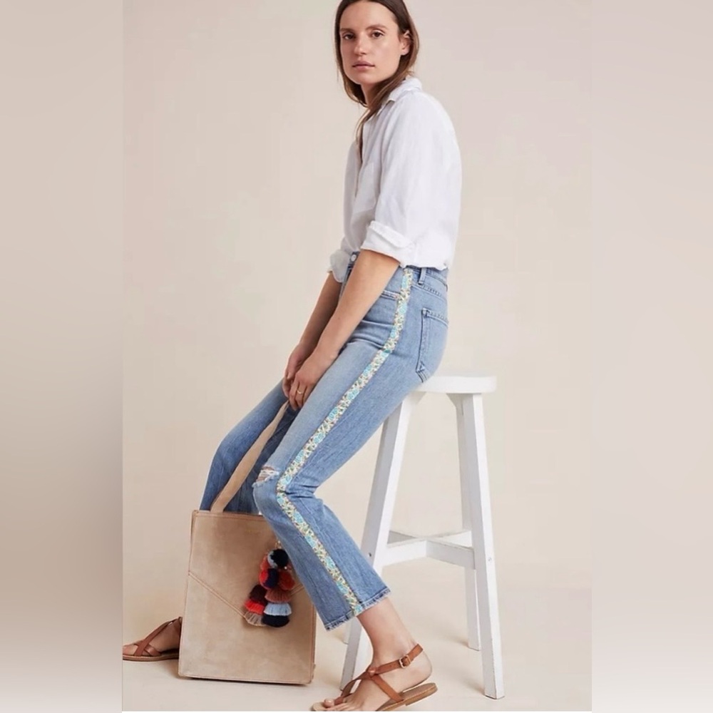 Citizens of Humanity Demy Ultra High Rise Cropped Flare Womens Size 28